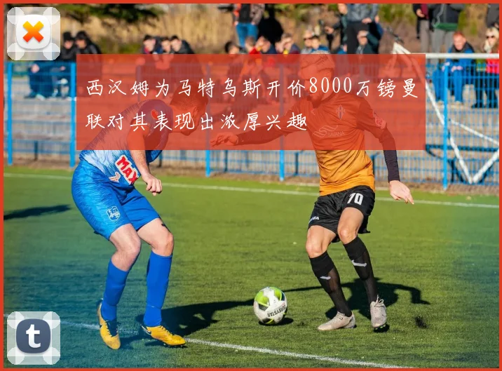 西汉姆为马特乌斯开价8000万镑曼联对其表现出浓厚兴趣